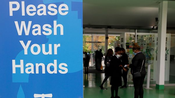 Children are returning to school in the UK amid a rise in coronavirus cases Children are returning to school in the UK amid a rise in coronavirus cases