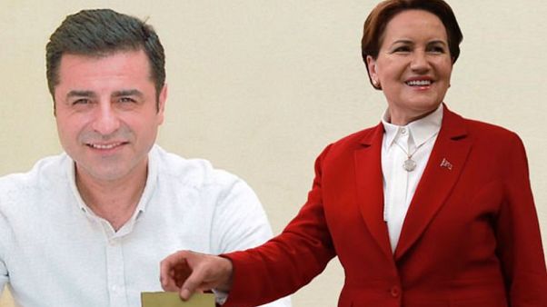 Sekahattin Demirtaş, Meral Akşener Sekahattin Demirtaş, Meral Akşener