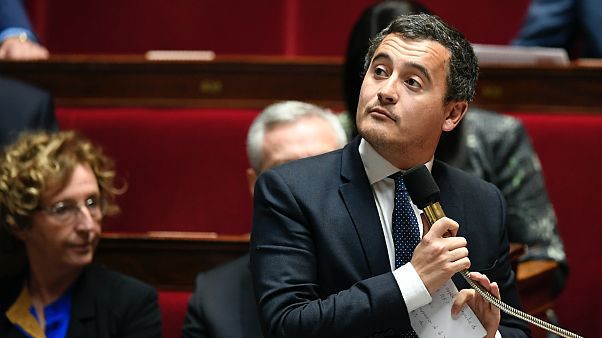 Fransa İçişleri Bakanı Gerald Darmanin Fransa İçişleri Bakanı Gerald Darmanin