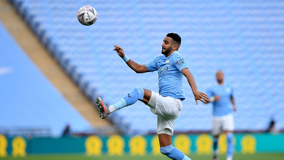 Riyad Mahrez has tested positive for COVID-19, Manchester City said