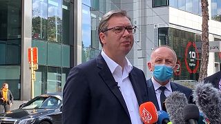 Aleksandar Vucic was asked about whether Serbia will move its embassy to Jerusalem