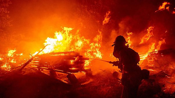 Más de 36.000 hectáreas quemadas y 2.500 evacuados por los incendios en California Más de 36.000 hectáreas quemadas y 2.500 evacuados por los incendios en California