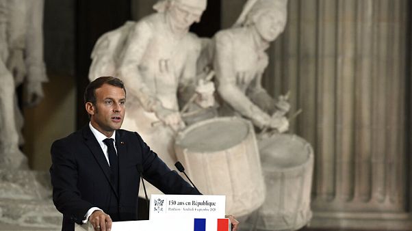 Fransa Cumhurbaşkanı Emmanuel Macron Fransa Cumhurbaşkanı Emmanuel Macron