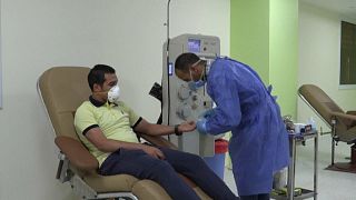 Egypt tries plasma treatment to fight pandemic