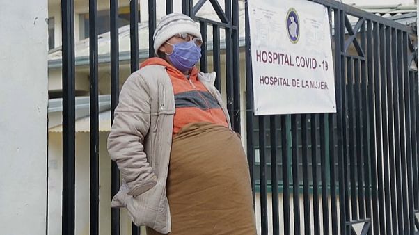 Una paciente del Hospital de la Mujer de la Paz Una paciente del Hospital de la Mujer de la Paz
