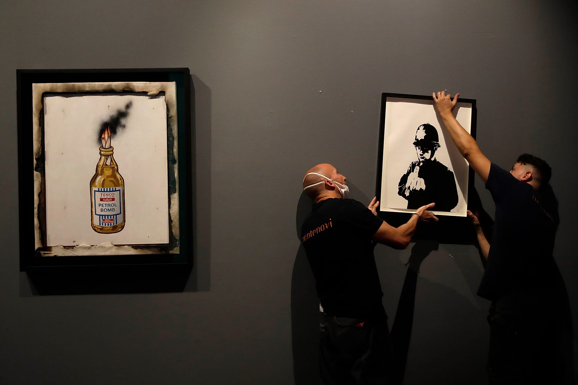 'Banksy: A Visual Protest': New exhibition in Rome looks at early ...