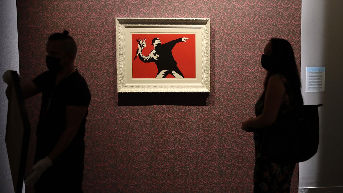 Banksy-kiállítás Rómában