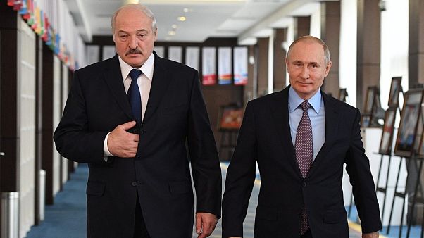 Belarus lideri Alexandr Lukaşenko ve Rusya Devlet Başkanı Vladimir Putin Belarus lideri Alexandr Lukaşenko ve Rusya Devlet Başkanı Vladimir Putin