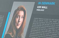 A photo of Kim Wall during a memorial event for journalists killed in 2017 in Washington DC.