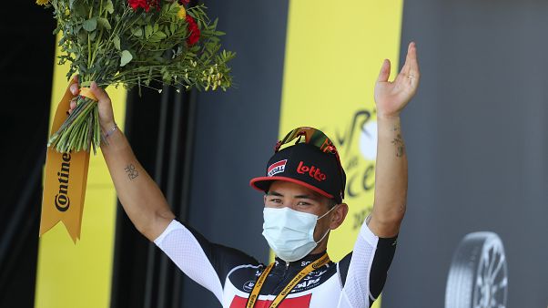Caleb Ewan à Poitiers Caleb Ewan à Poitiers