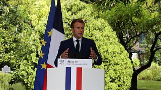 O πρόεδρος της Γαλλίας, Εμανουέλ Μακρόν