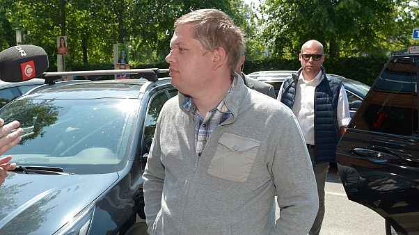 Danimarkalı ırkçı parti Stram Kurs'un lideri Rasmus Paludan Danimarkalı ırkçı parti Stram Kurs'un lideri Rasmus Paludan