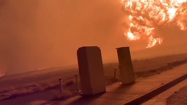 Des feux font rage aussi dans l'Oregon et l'Etat de Washington Des feux font rage aussi dans l'Oregon et l'Etat de Washington