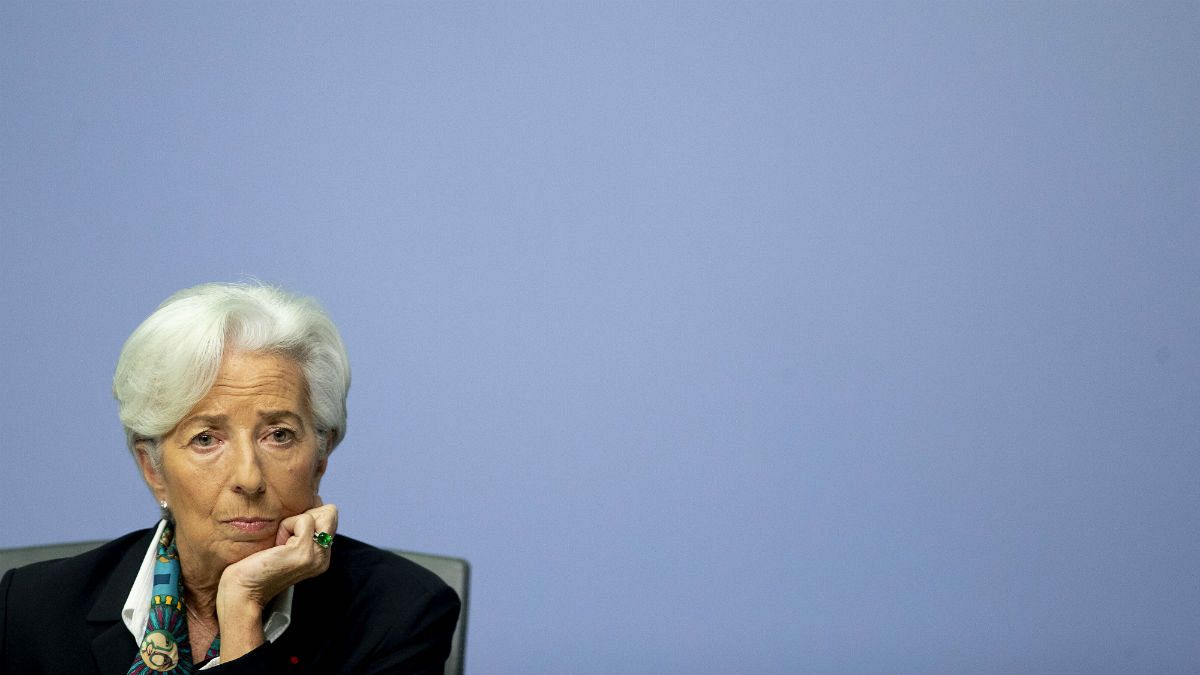 President of European Central Bank Christine Lagarde