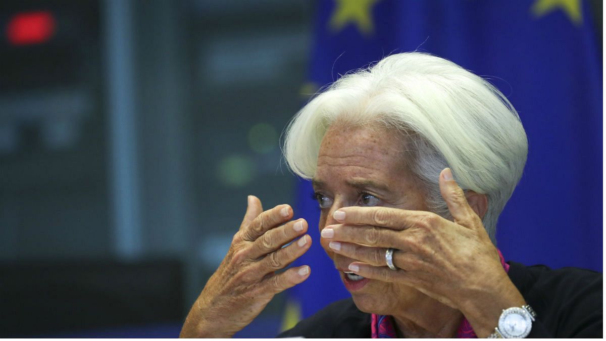 President of European Central Bank Christine Lagarde