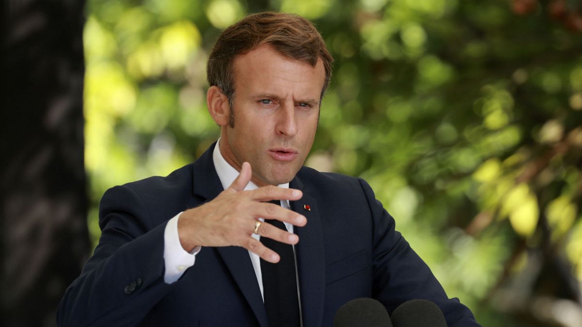 Fransa Cumhurbaşkanı Emmaneuel Macron