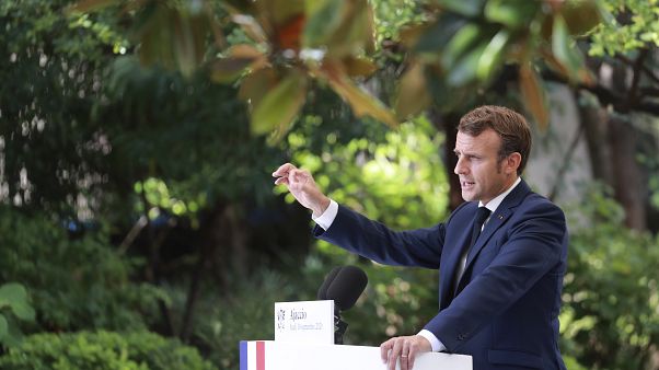 Emmanuel Macron lud zum Gipfeltreffen auf Korsika Emmanuel Macron lud zum Gipfeltreffen auf Korsika