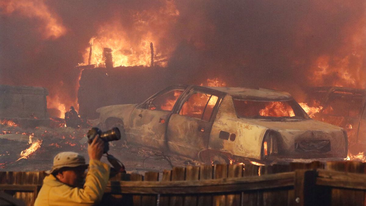 Waldbrand-Vertriebene an der US-Westküste: "Schrecklich, das kennt man vom Krieg"