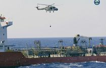 The European Union maritime force enforcing the U.N. arms embargo on Libya