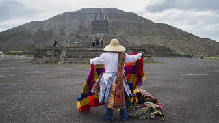 Mexico's archaeological site of Teotihuacan reopens amid the COVID-19 pandemic