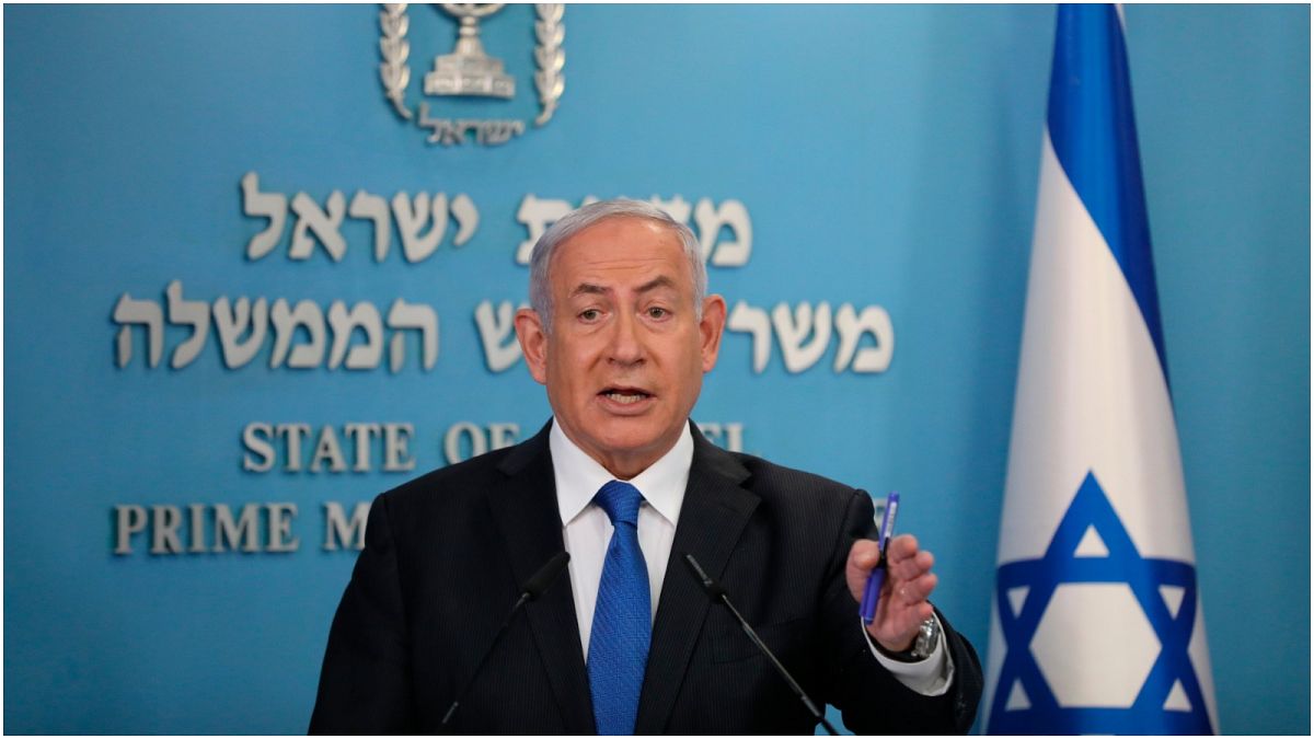 رئيس الوزراء الإسرائيلي بنيامين نيتنياهو
