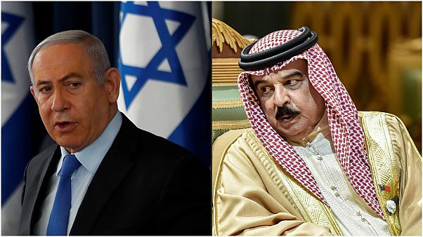 نتنياهو وملك البحرين نتنياهو وملك البحرين