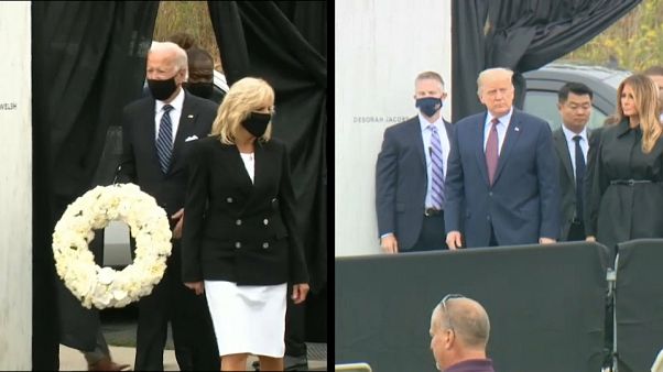 "9/11": Trump und Biden gedenken der Opfer der Anschläge "9/11": Trump und Biden gedenken der Opfer der Anschläge