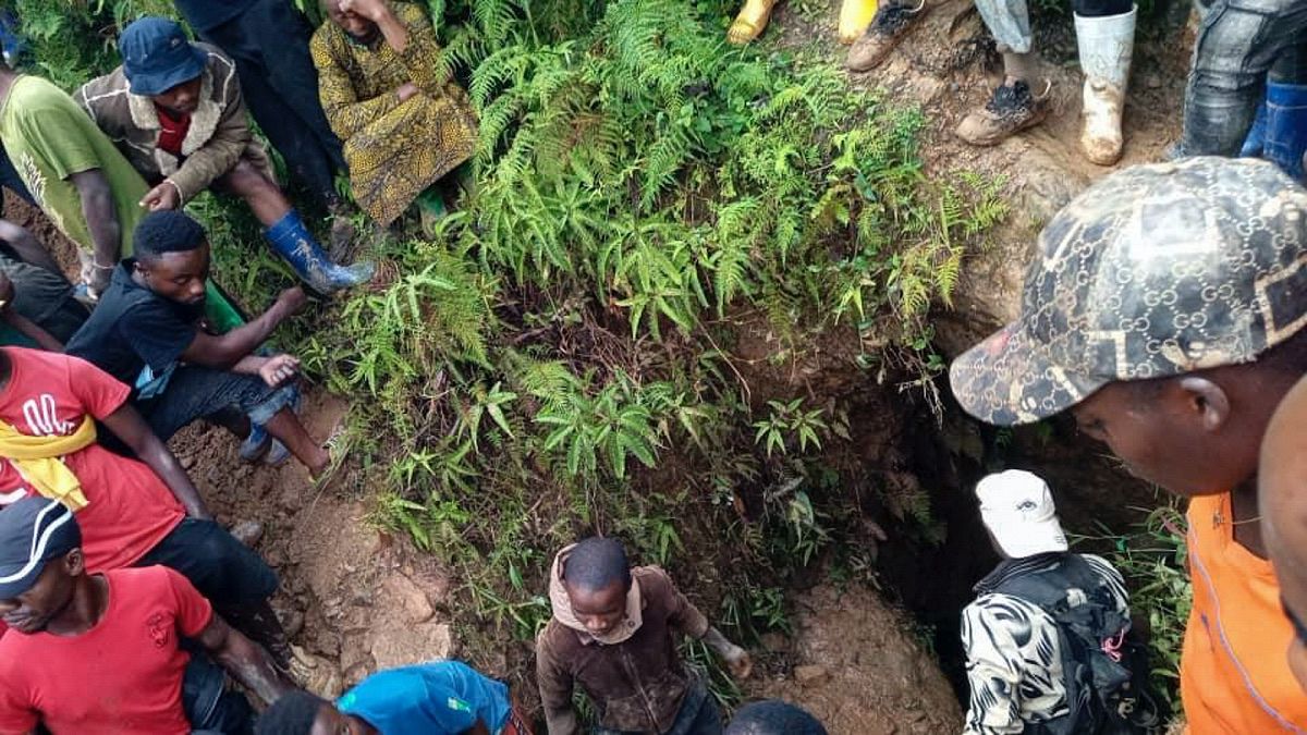 Kongo'nun doğusunda üç maden ocağı aşırı yağışlar sonrası çöktü