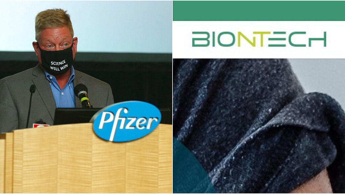 Pfizer ve Biontech firmaları Covid-19 aşısı çalışmalarında 3'üncü ve son aşamada.