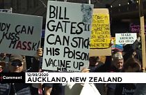 Covid-19: Yeni Zelanda'da 'maskesiz' karantina protestosu 