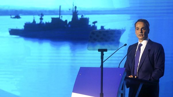 Yunanistan Başbakanı Kiryakos Miçotakis Yunanistan Başbakanı Kiryakos Miçotakis