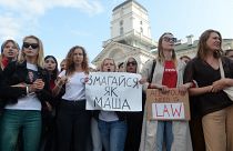 Gewalt gegen belarussische Demonstrantinnen