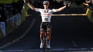 Ο Δανός νικητής του 14ου σκέλους του Ποδηλατικού Γύρου της Γαλλίας