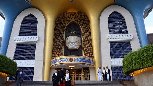 ABD'li Bakan Pompeo ile Ummanlı mevkidaşı Alawi bin Abdullah ABD'li Bakan Pompeo ile Ummanlı mevkidaşı Alawi bin Abdullah