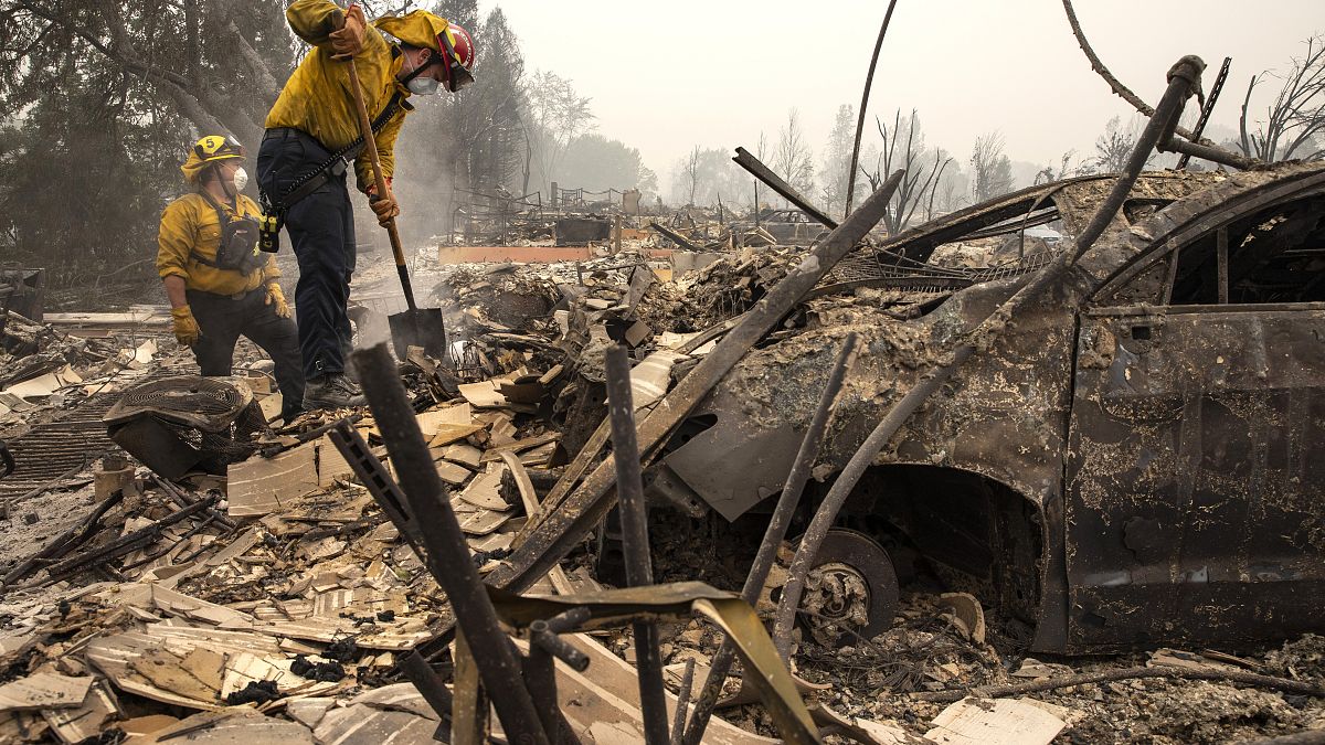 Западное побережье США задыхается от дыма лесных пожаров