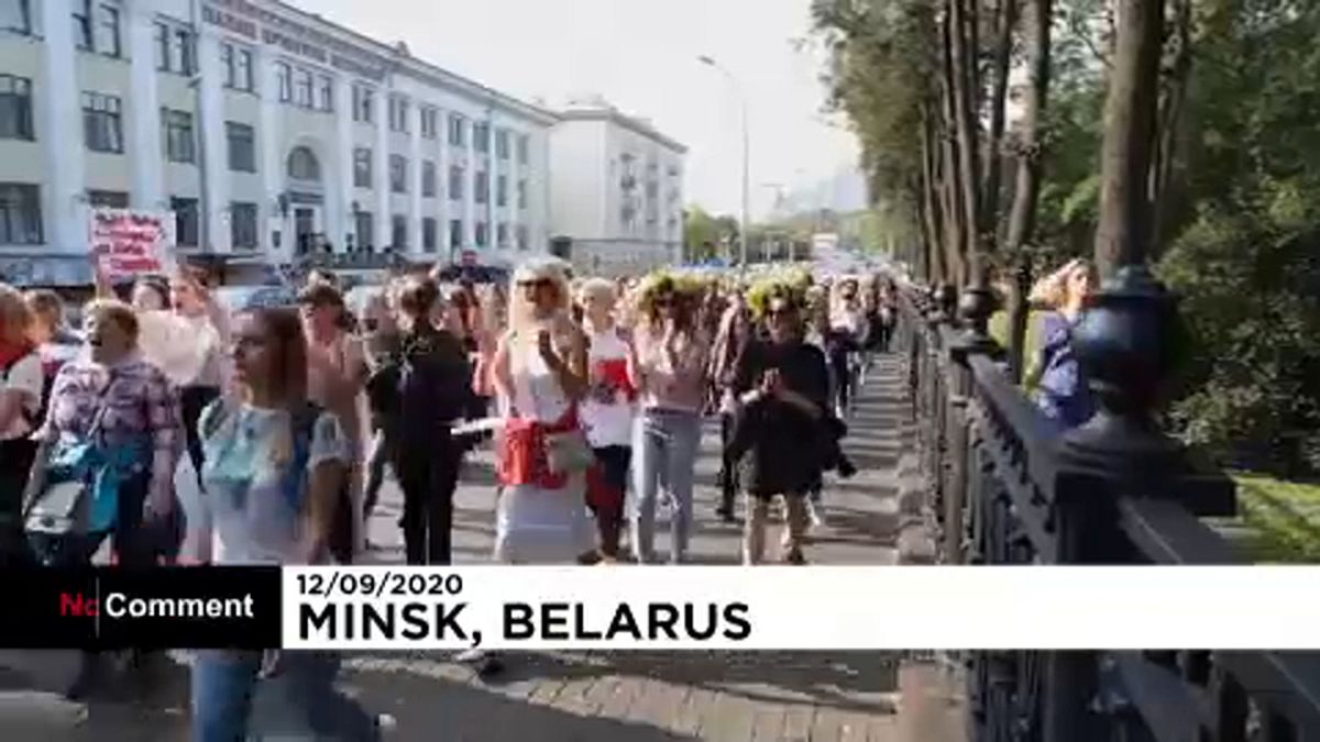 Sunday demo in Minsk