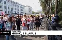 Trotz Gewalt und vor Besuch bei Putin: Frauen gegen Lukaschenko