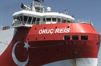 Das türkische Forschungsschiff Oruc Reis ist nach über einem Monat auf See wieder im Hafen von Antalya