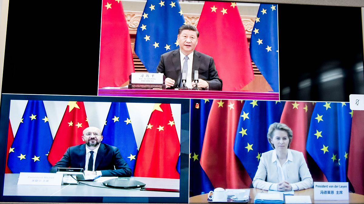 Cimeira virtual UE-China ensombrada por tensão económica