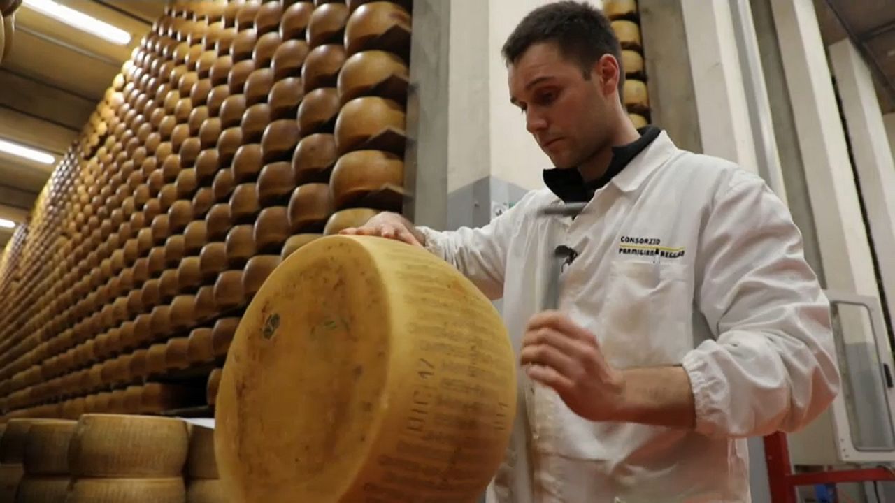 The Italian cheese that's so valuable it’s stored in a bank The Italian cheese that's so valuable it’s stored in a bank