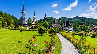 The  unique architectural style of Maramureș in Romania