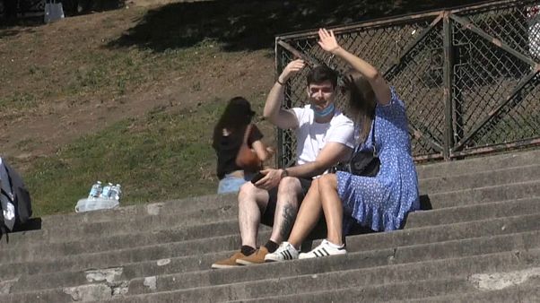 Vaga de calor atinge Paris Vaga de calor atinge Paris