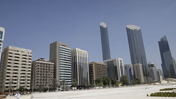 مشهد للمباني في أو ظبي/الإمارات العربية. 2020/09/01 مشهد للمباني في أو ظبي/الإمارات العربية. 2020/09/01