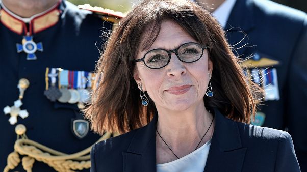 Yunanistan Cumhurbaşkanı Katerina Sakellaropoulou Yunanistan Cumhurbaşkanı Katerina Sakellaropoulou