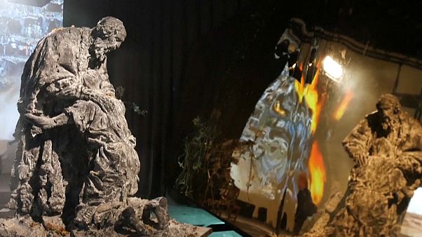 Инсталляция в Эрмитаже Инсталляция в Эрмитаже