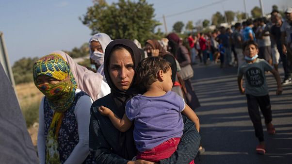 Flüchtlinge auf Lesbos Flüchtlinge auf Lesbos