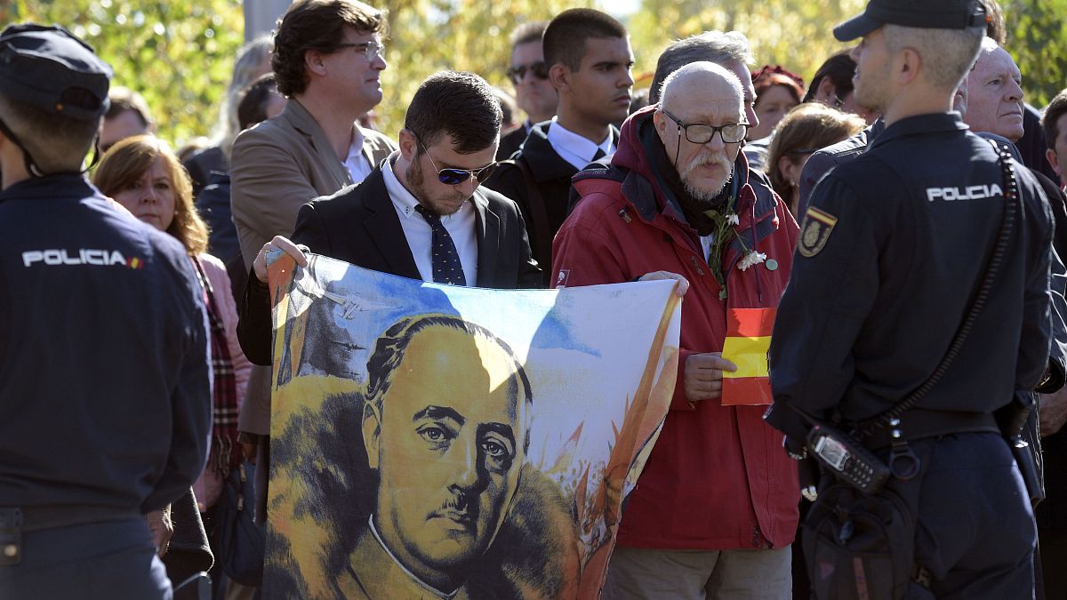 Franco-Anhänger im Oktober 2019