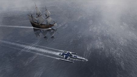 Animation showing the Mayflower Autonomous Ship (MAS)