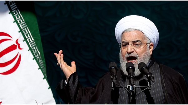 الرئيس الإيراني حسن روحاني الرئيس الإيراني حسن روحاني