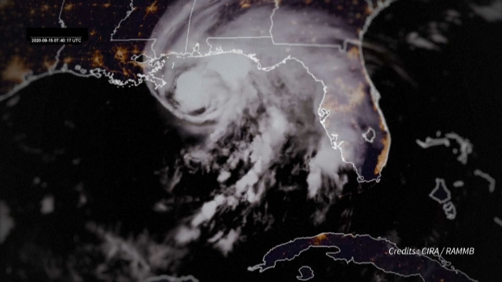 Hurricane Sally is raging in Alabama and Florida